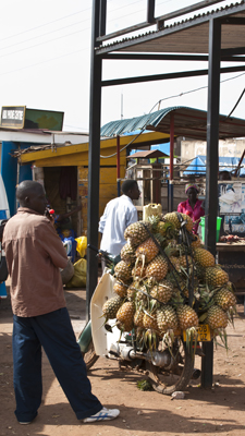 Ananas Motorrad